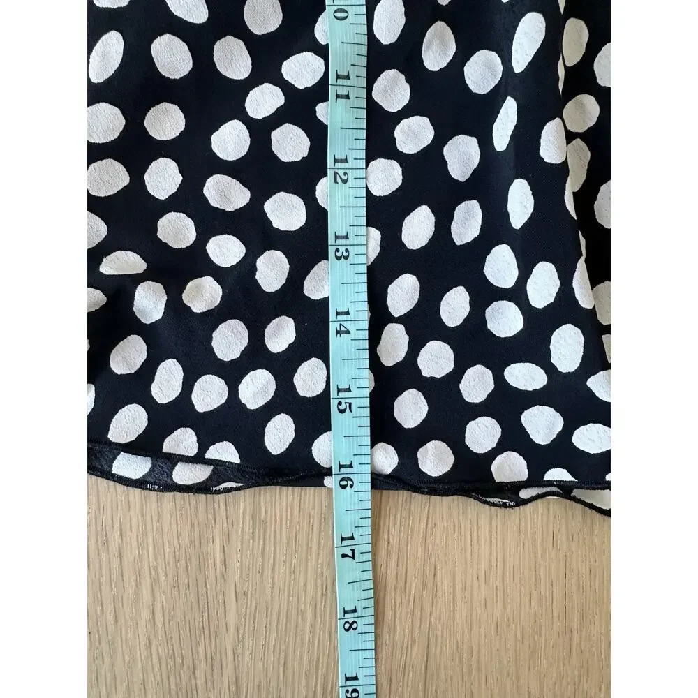 ZARA SEXY POLKA DOTS SHORT SKIRT WOMENS SIZE LARGE2554